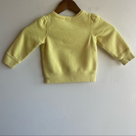 BABY GAP Yellow Crewneck Sweater - Picture 2 of 5